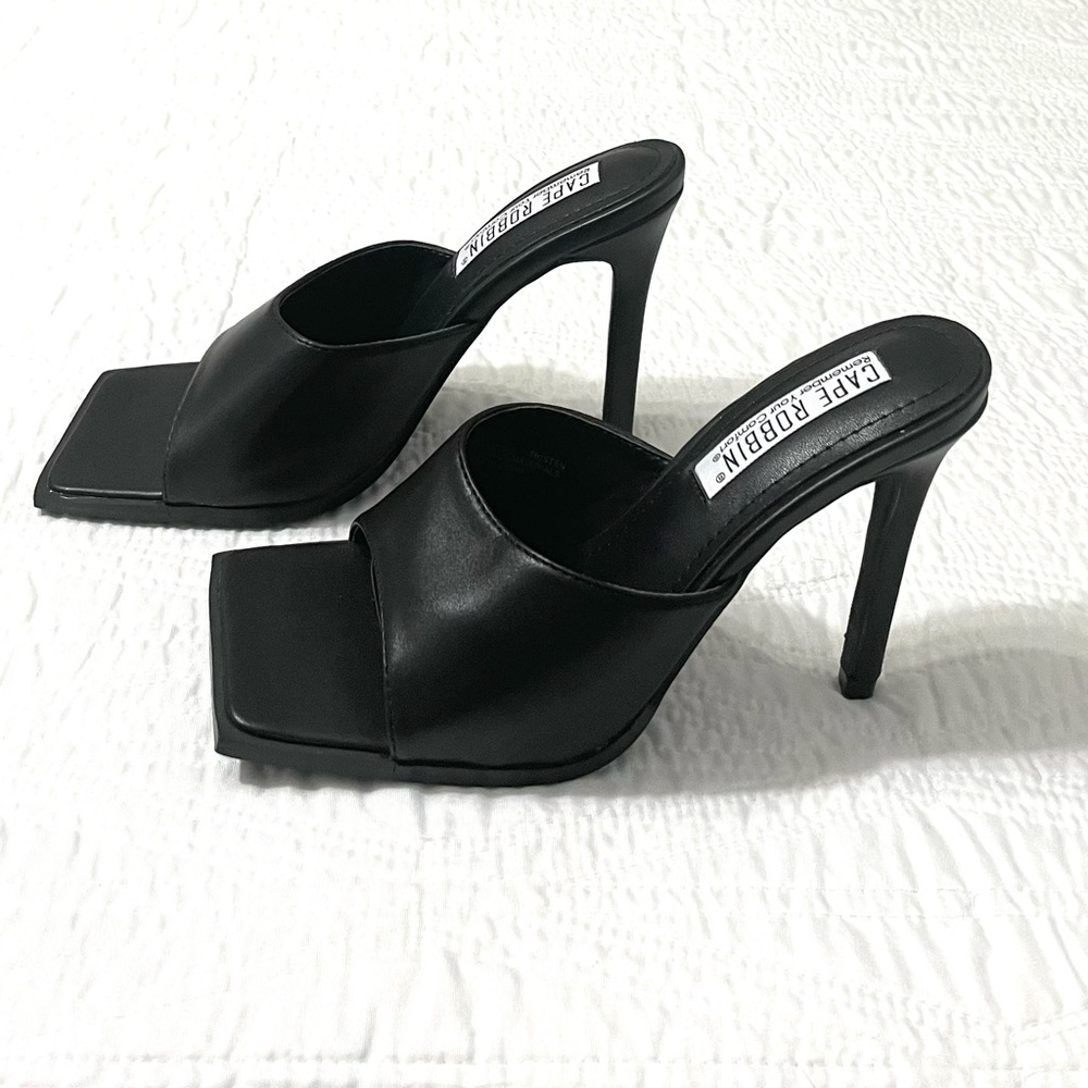 CAPE ROBIN Women’s Lithe Sandal Heel Shoes - Picture 5 of 11